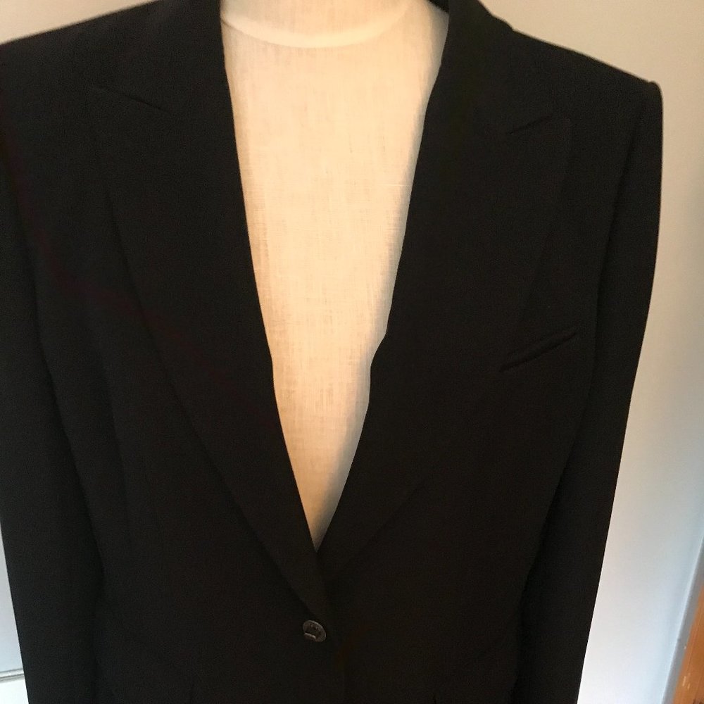 Calvin Klein  Black Long Blazer